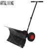 ART&LIVING Hand-Push Wheeled Snow Shovel