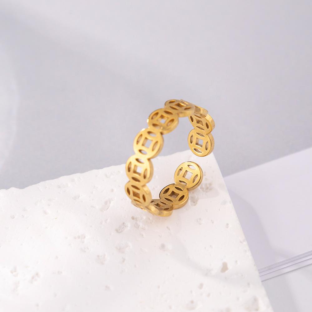 European and American fashion personality fun all-match metal cartoon mouse opening adjustable ring female temperament fashion ring