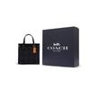 Coach Field 22 Classic Monogram Jacquard Buckle Closure Tote Bag Women tote Black CG091-LHDRJ