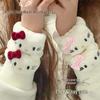 KT Cat Plush Wristband: Waterproof, Absorbent Hair Tie & Face Wash Band