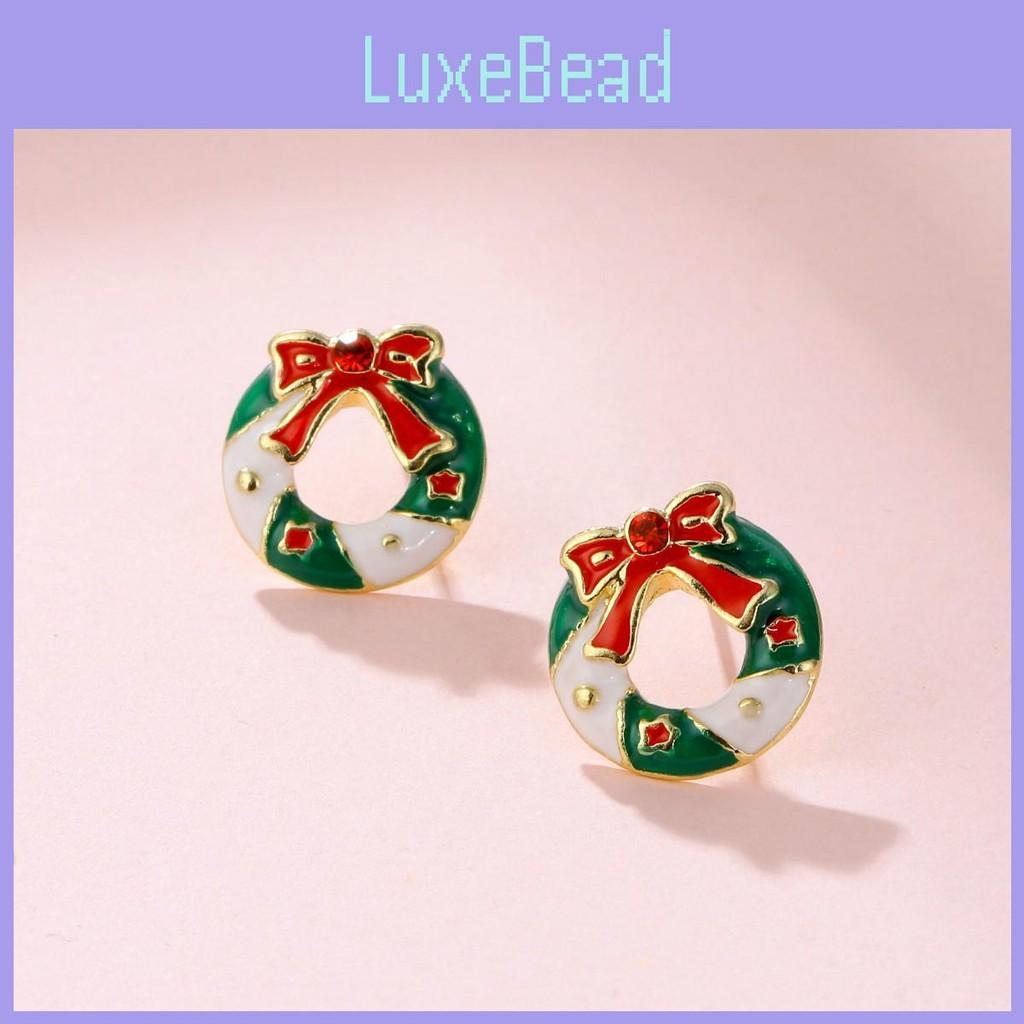 Christmas Fashionable Alloy Earrings Unique Gift For Women Jewelry Holiday
