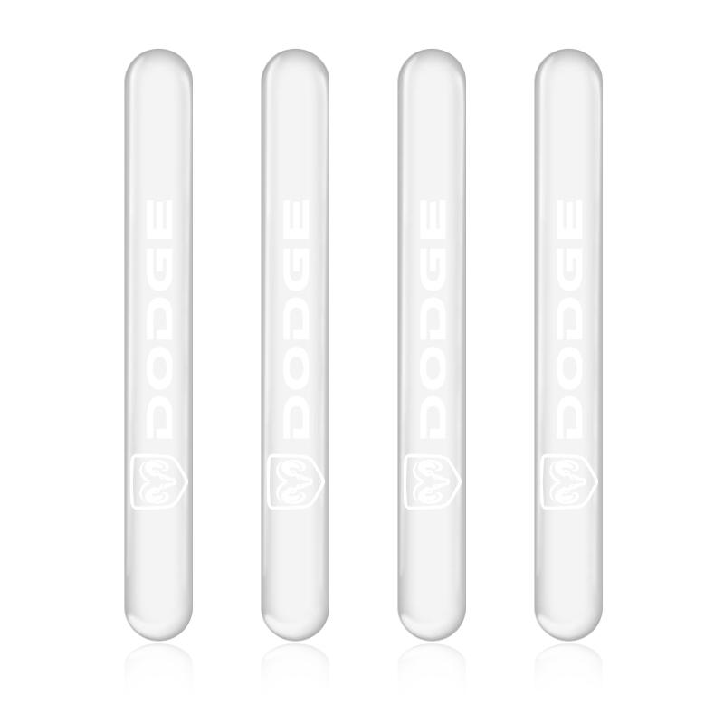 

4PCS Transparent Car Door Anti-collision Protector Bumper Strip Sticker for Dodge Journey Caliber SXT DART Challenger RAM Charger Avengr Accessories 4pcs