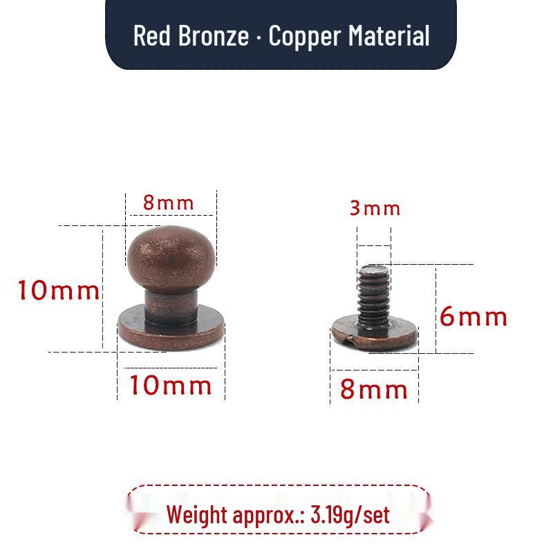 Eco-Friendly Brass Monk Head Accessories: Pacifier Buckle, Car Parts, Phone Cases & Leather Goods