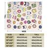 Japanese Cute Tamagotchis Blanket Flannel Funny Breathable Throw Blanket for Coverlet Autumn/Winter