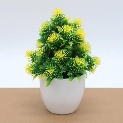 1Pc Unfading Artificial Flower Easy To Maintain Mini Fake Bonsai Plant for Home Restaurant Hotel