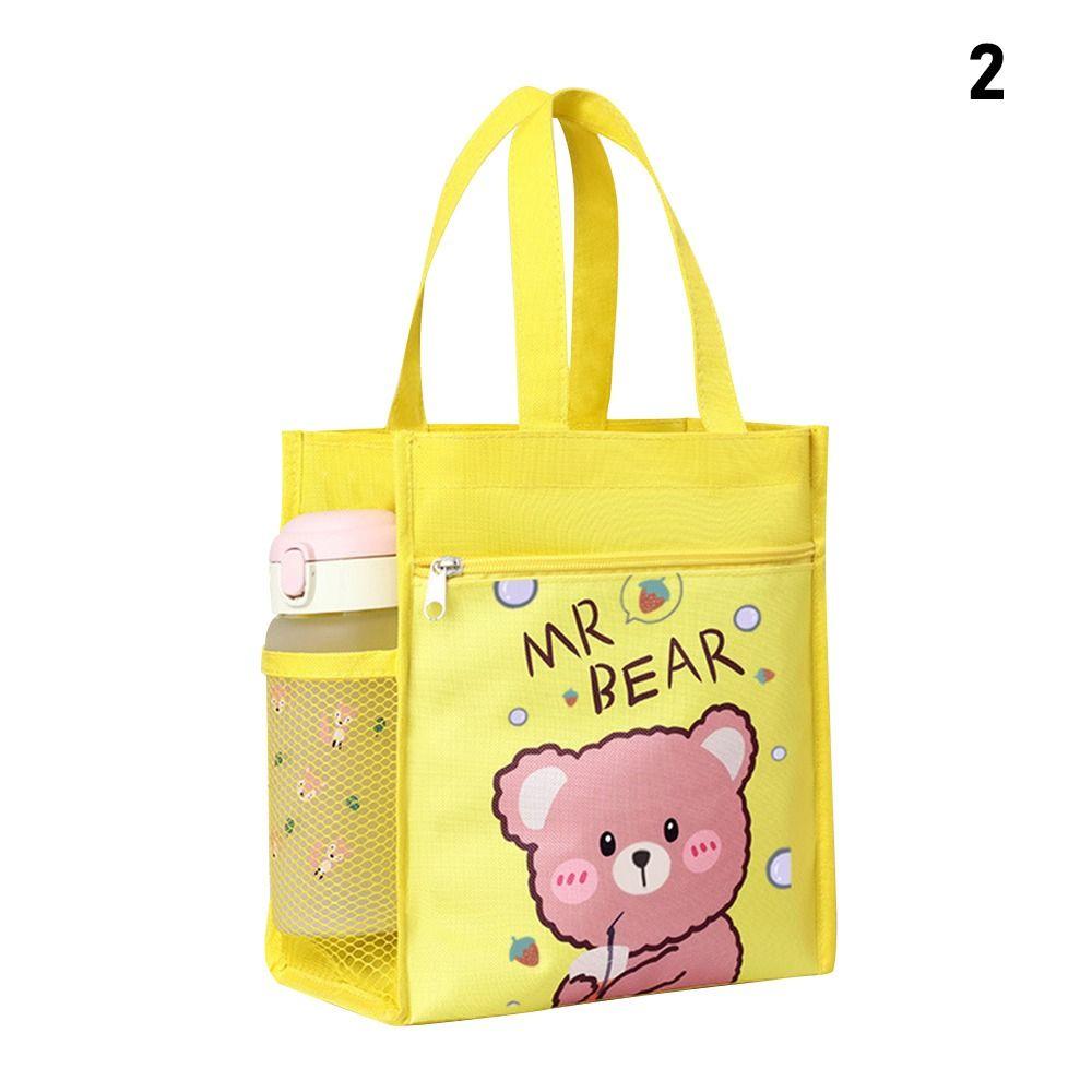 

1Pcs Breakfast Organizer Insulated Thermal Bag Picnic Travel Cute Lunch Bag Cartoon Storage Bag Cooler Warm Box Kid Student