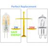 G4 2W LED Bulb,20W Equivalent Halogen Bulbs,Transparent PC cover,AC/DC12V,200LM