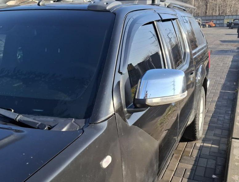 Wiatrówki (4 szt., Sunplex Sport) dla Nissana Navara 2006-2015