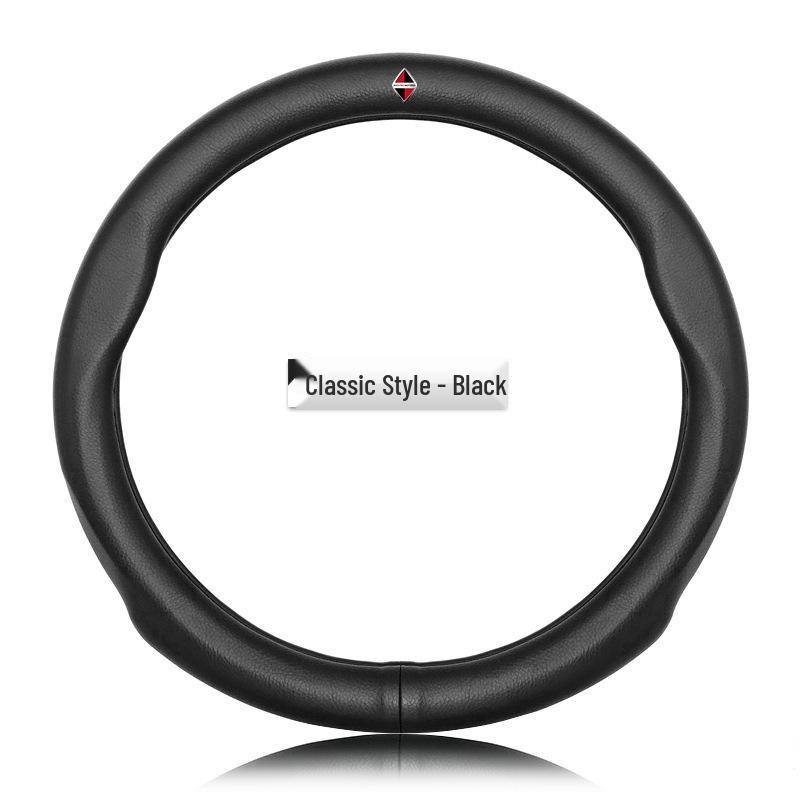 Borgward Genuine Leather Steering Wheel Cover for BX7/BXi5/BX6, Universal Fit - Four Seasons Car Accessory