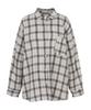 VANAKE Check Print Pocket Shirt_Vb49Blq303Z
