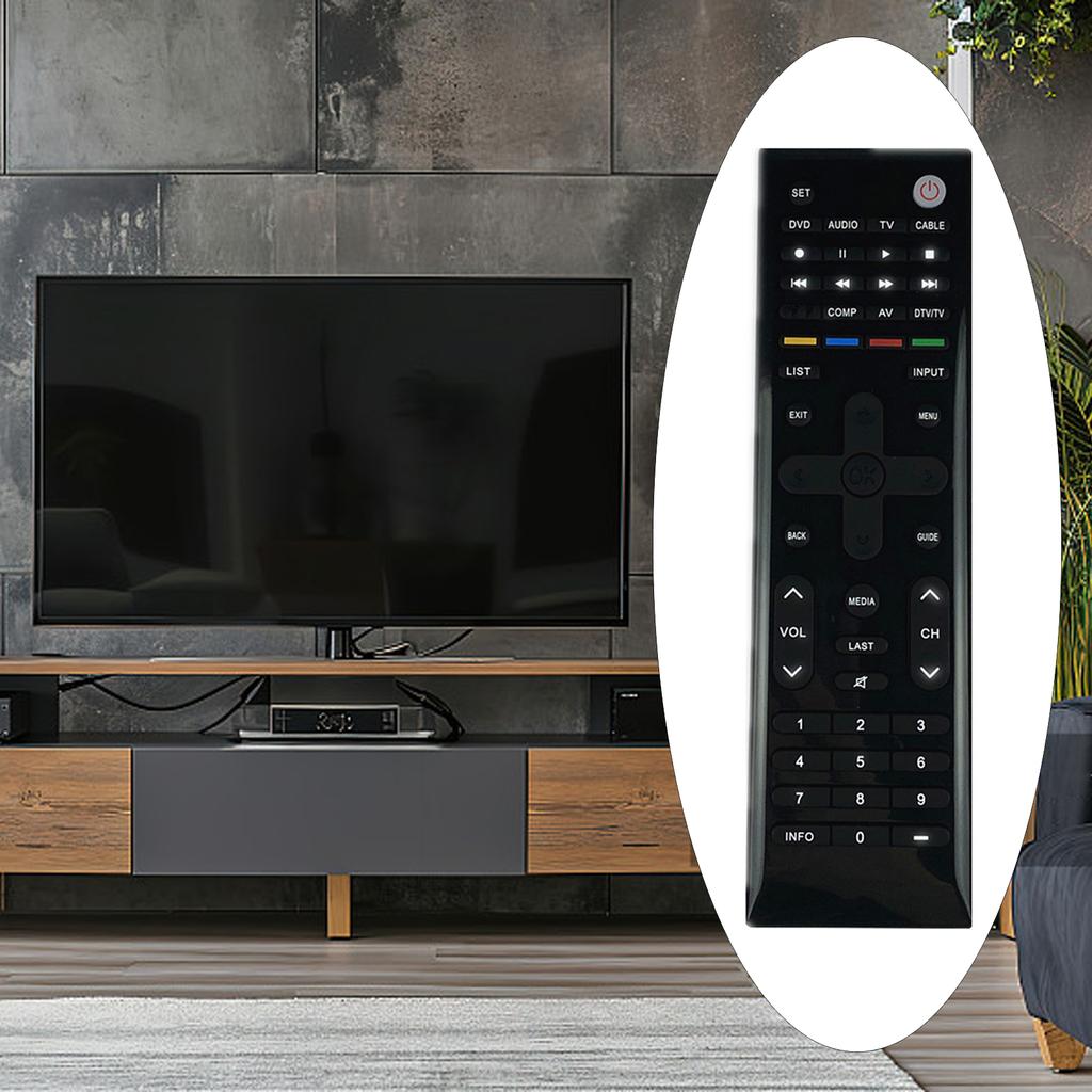Universal Smart LCD TV-fjernkontroll kompatibel for VIZIO TV-modeller erstatningsfjernkontroll