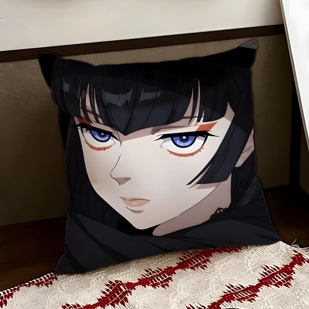 UUndead Girl Murder FFarce Cushion Cover Reversible Soft Durable Pillow Cover Home  Car MultiScene Use for Daily Comfort
