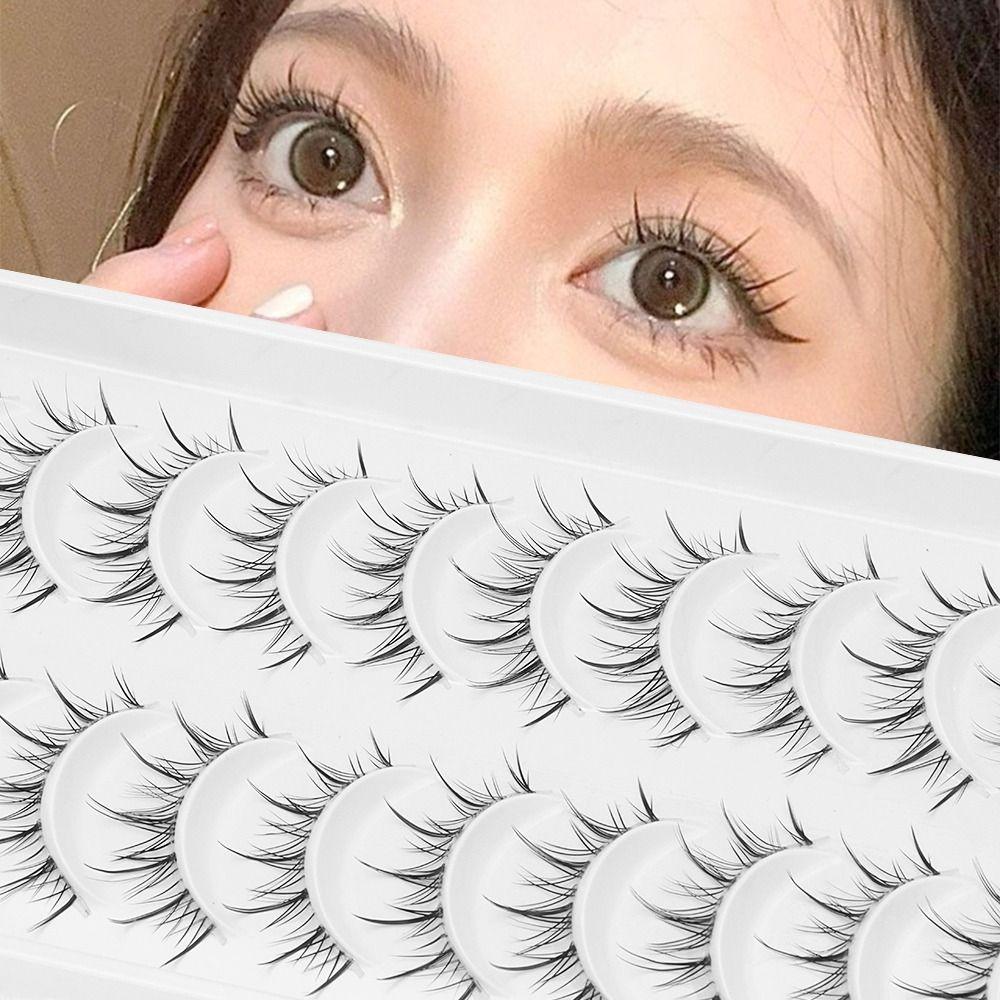 Eye Makeup Tools Fake Eyelashes Fluffy Anime Lashes Cosplay Lashes False Eyelashes Manga Lashes