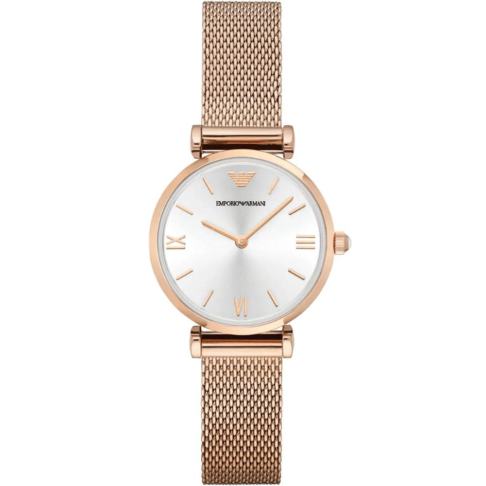 Montre pour femme Emporio Armani AR1956 Gianni à barrette T 32mm rose vif