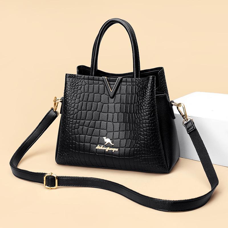 Ladies' Bags, New Style, Elegant Handbags, Simple Texture, Atmospheric Shoulder Bags, Women's Crossbody Bags, Fashionable Women's Bags