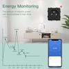 BSEED Zigbee French Socket Power Monitor Smart Plug Tuya Smart Life Alexa App Glass Frames Function Parts  Free Combination
