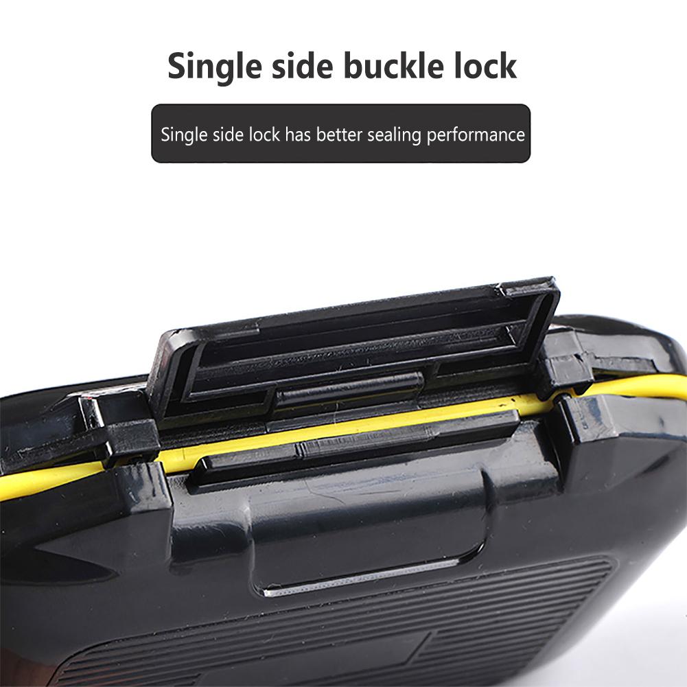 Caja de aparejos de pesca, impermeable, multifuncional, ganchos para Señuelos de Pesca, caja de almacenamiento, contenedor, accesorios de herramientas de pesca