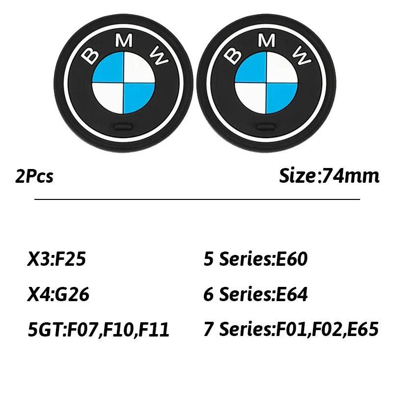 

BMW 2Pcs Car Cup Holder Anti-Slip Coaster Pad Interior Accessories For BMW M G30 G32 G01 G02 G05 G06 G07 G26 G23 G22 F40 F20 G08