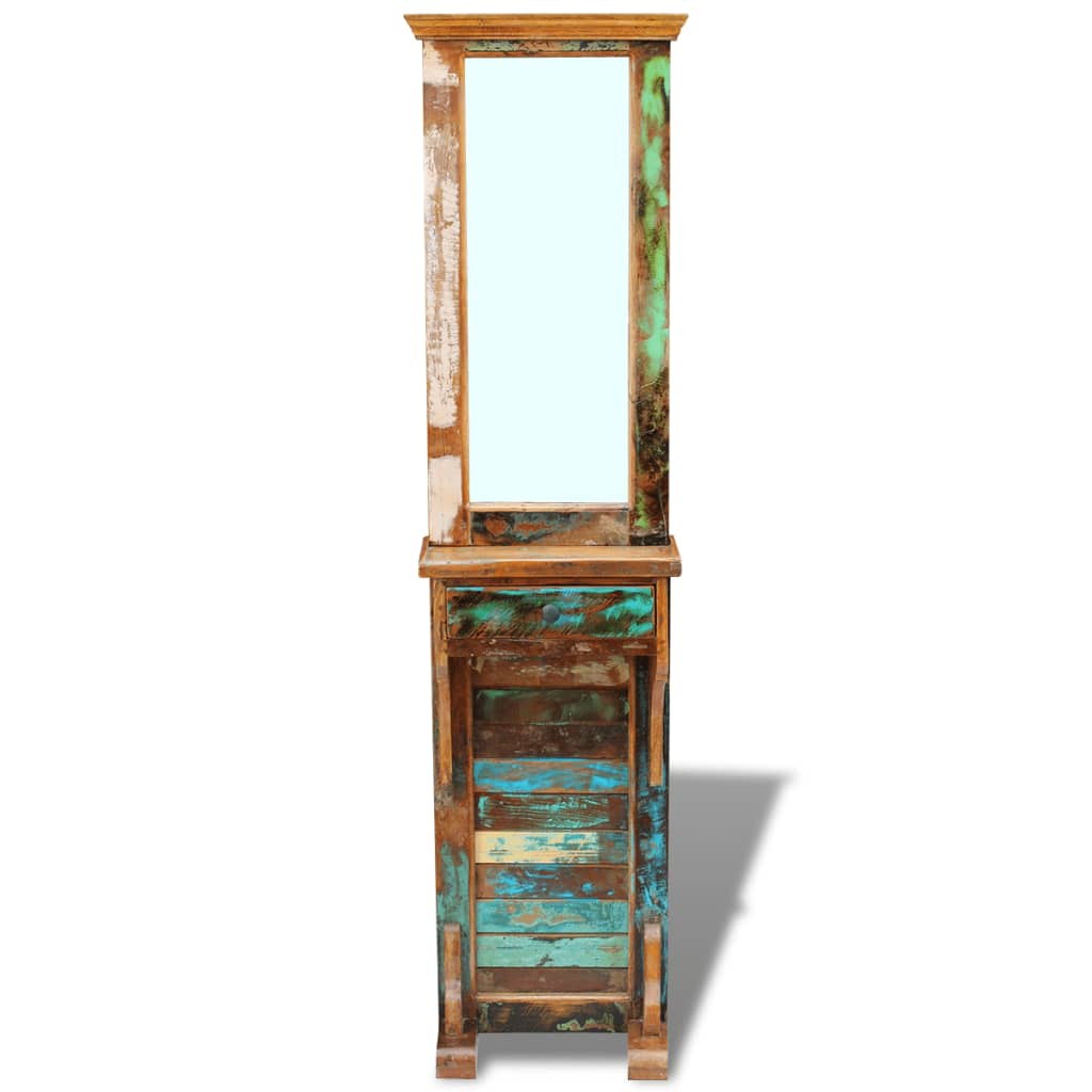Vidaxl Standing Chandelier, Solid Reclaimed Wood, 47X23X180 Cm