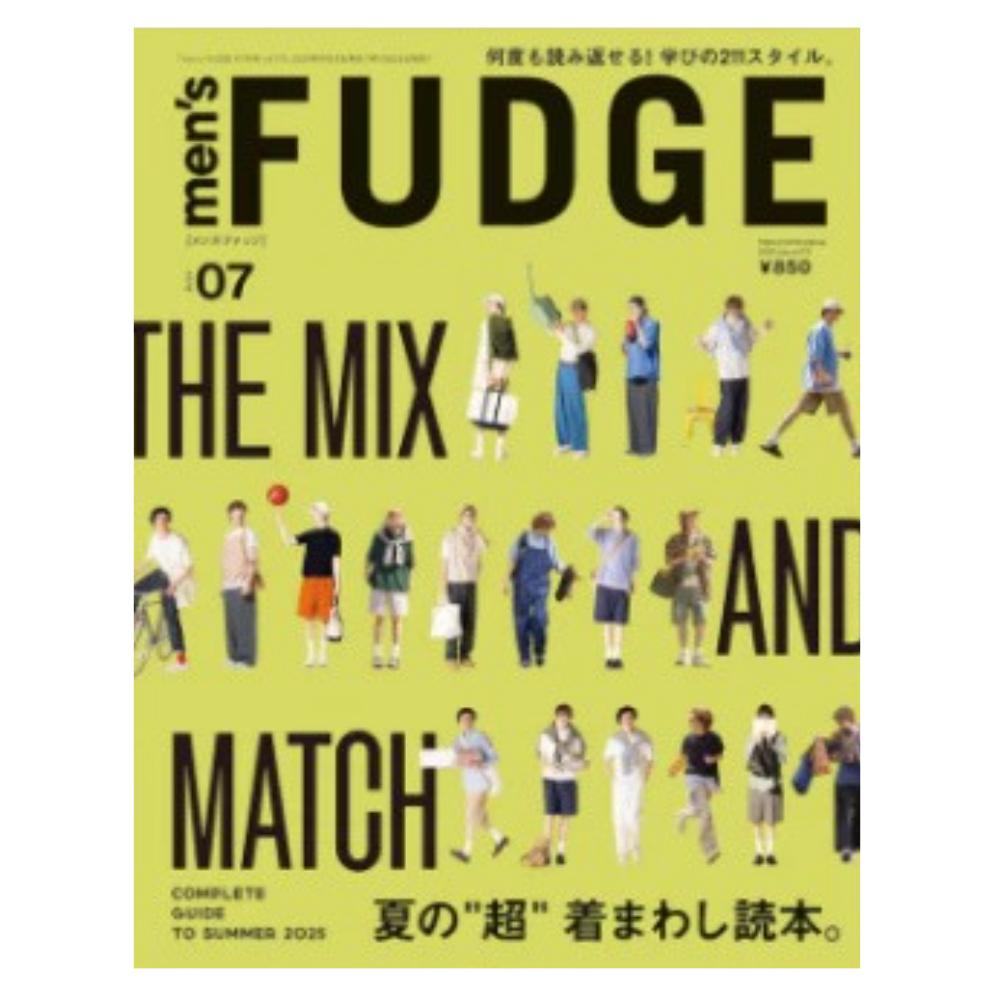 BRAND-NEW Men's FUDGE Vol.168-177 2025 Japanese Fashion Magazine