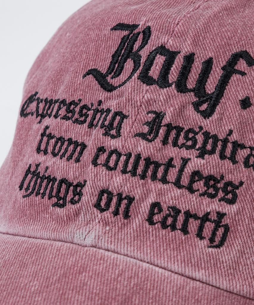 BAUF B Vintage Washed Ball Cap [Washed Pink]