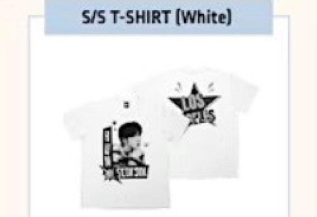 [USED] Limited-edition BTS JIN LA Limited Edition T-shirt L Los Angeles POPUP