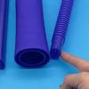 Elektrikli Süpürge Havalandırma Kanalı Temizleme Aracı Ergonomik Saplı Spiral Metal Fırça Başlıklı Esnek Hortum Elektrikli Süpürge Aksesuarı