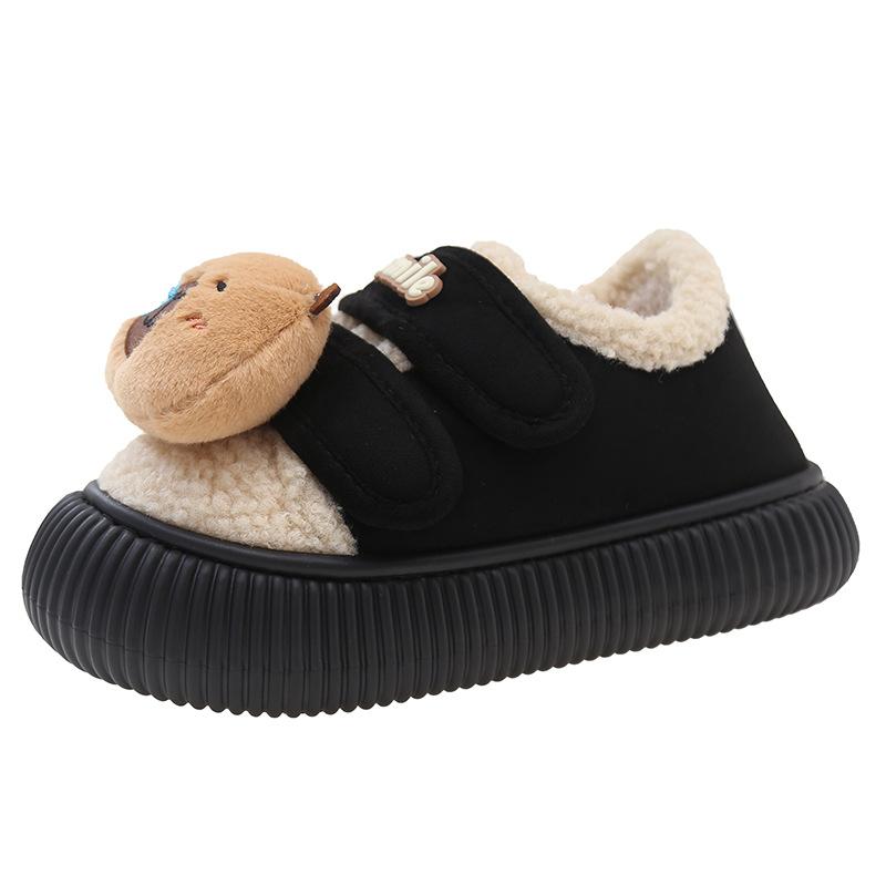 Fashion Kate Cat Versatile Cotton Shoes Women's 2025 Autumn and Winter New Wear Casual Style Round Head Thick Sole Heightening Cotton Shoes