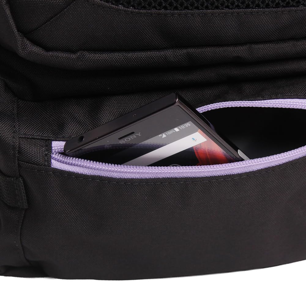 With Purple New BalanceDaypack Pouch, 32L, AC5329H,