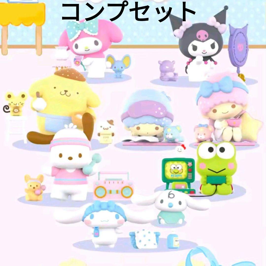 

[USED] Authentic 52toys complete set of 8 Sanrio figures and ornaments