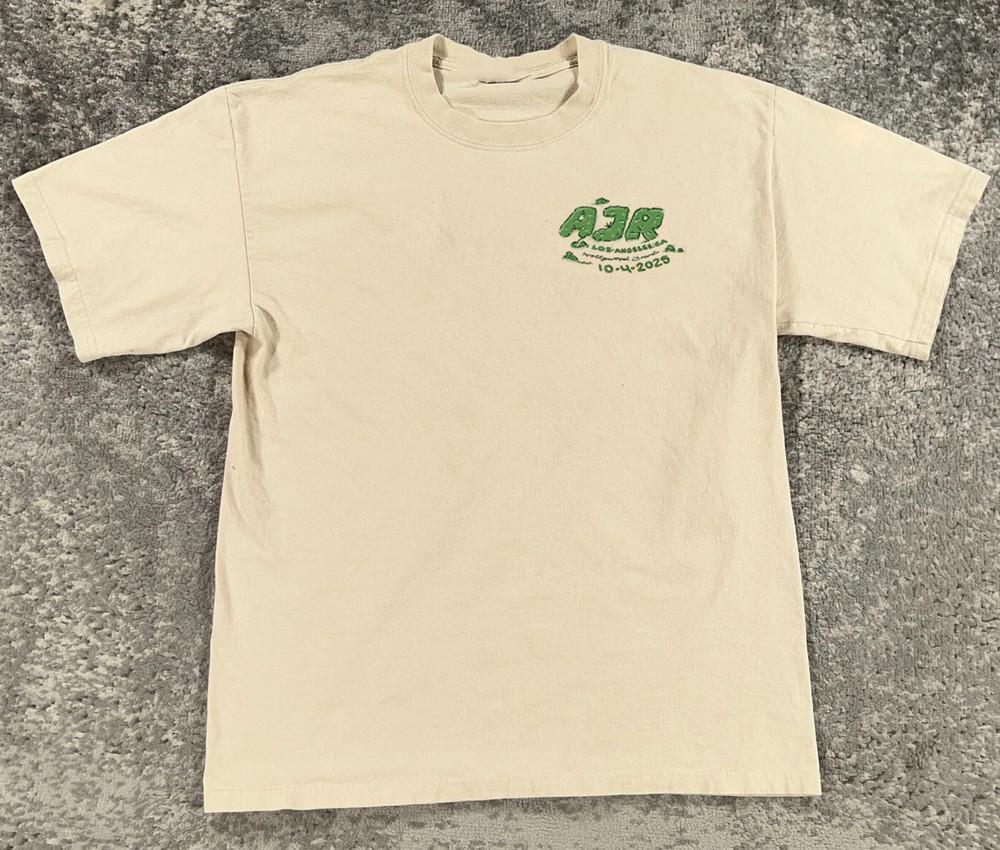 AJR Hollywood Bowl Los Angeles CA October 4th 2025 T-Shirt BEIGE All Size MI745 Unisex T-Shirt S