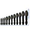 1pc Practical Plastic Shoe Trees Adjustable Length Men/Women Shoe Trees Stretcher Boot Holder Organizers Shoe Trees for Men