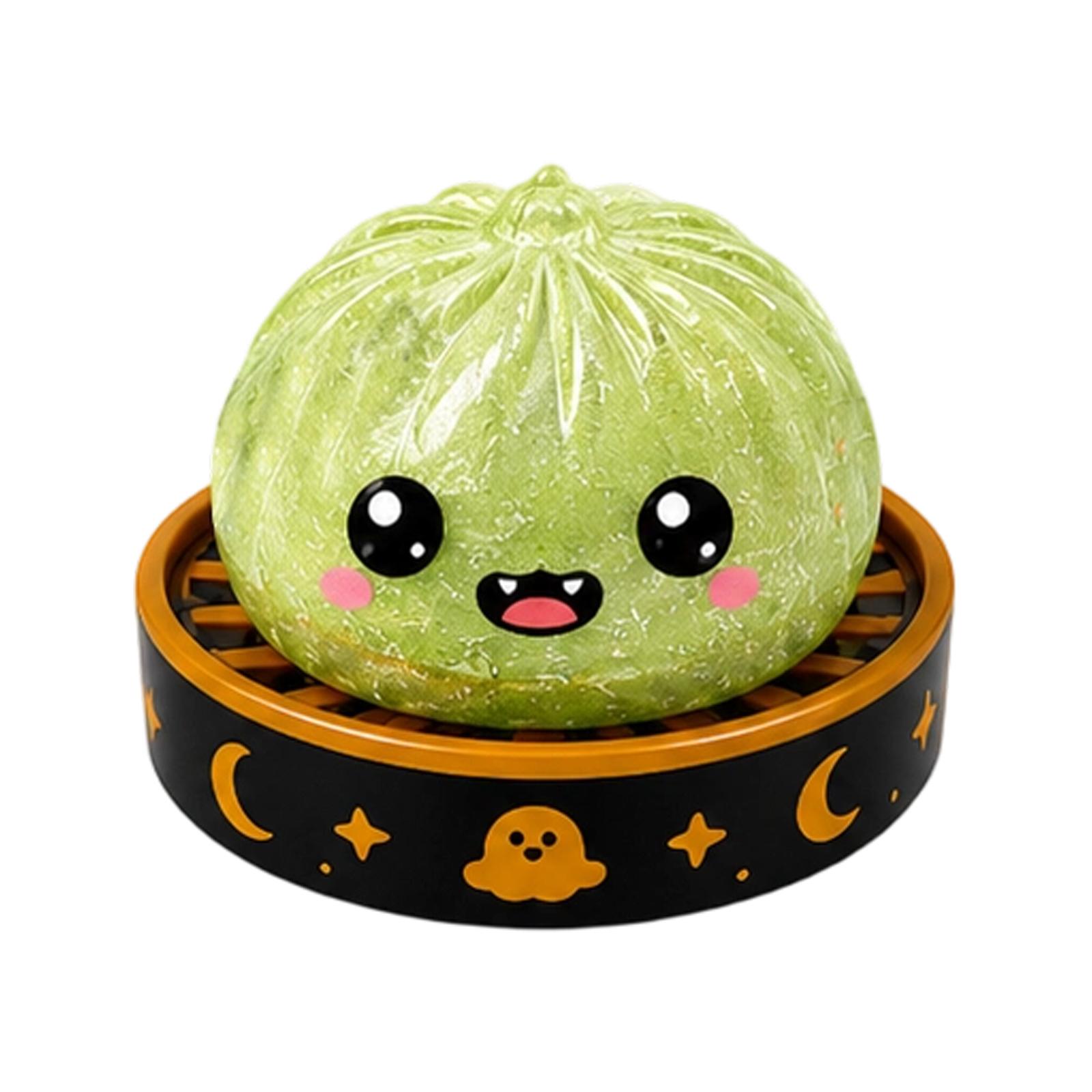 Halloween Stress Steamed Bun Toy One Size зелёный
