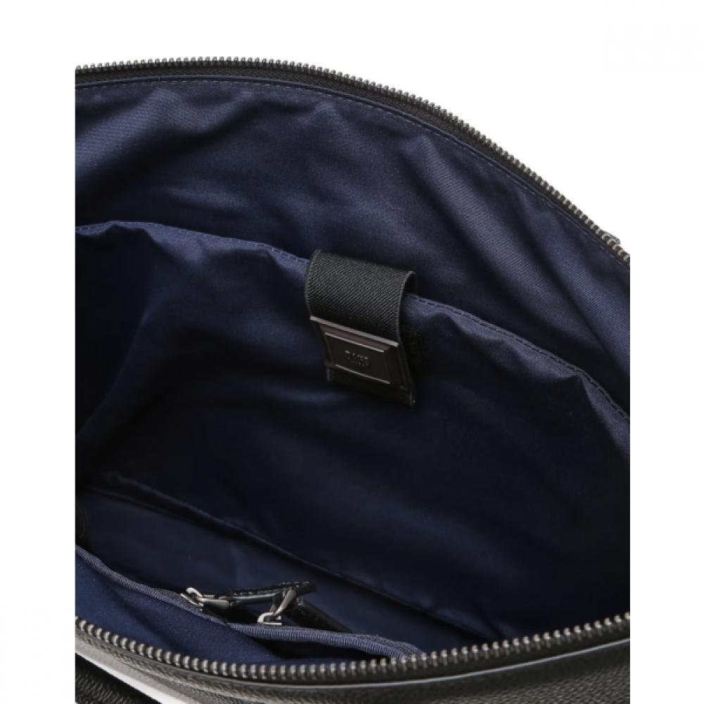 Daks Black Leather Tote Bag Dbba6e111bk