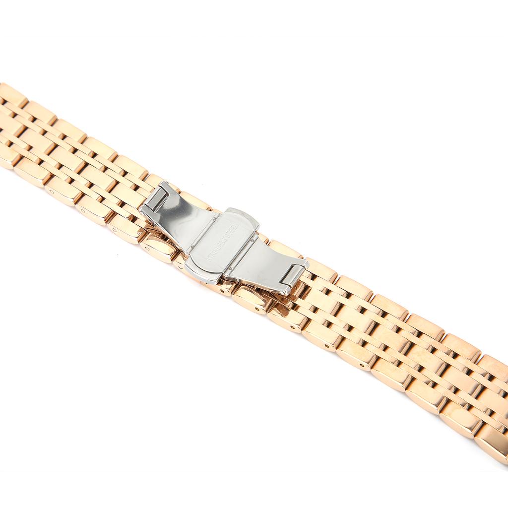 Watch Bracelet Stainless Steel Watch Strap Replacement   Length Watch Band   Gold