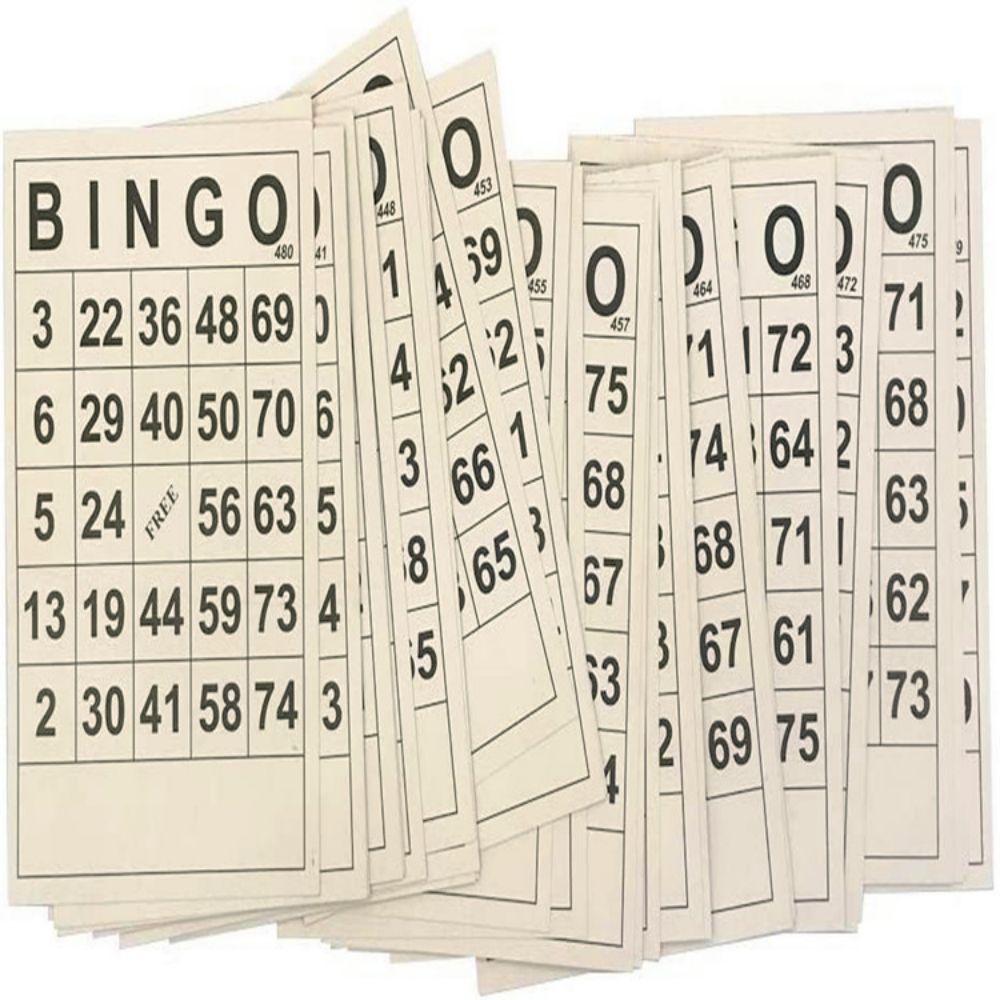 60 Non-Repetitive Bingo Cards Bingo Cards Digital Children'S Entertainment Games