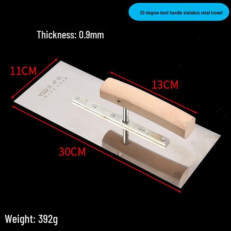 Durable Stainless Steel Trowel Mud Board: Plastering Tool for Construction and Bricklaying