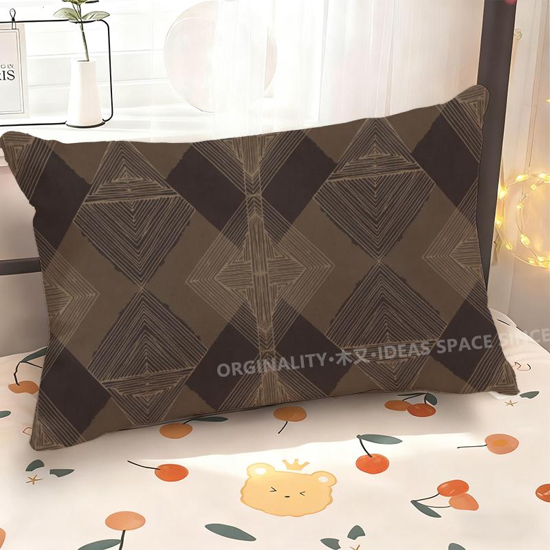 Geometric Pattern Rectangular Pillowcase Suitable For Sofa Bedroom Car Pillow Cover Cushion Rectangular Back Cushion