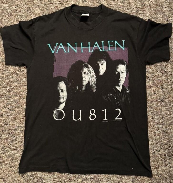 Vintage Van Halen Ou812 Tour 1988 T-shirt XXL