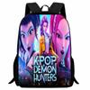 Nový potištěný studentský batoh Witch Hunter K-POP, kreslený batoh Huntrix Kpop pro základní školu CLE