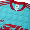 adidas Originals SS25 Footie Logo Casual Sports Long Sleeve Football Shirt Women Tops KF9613