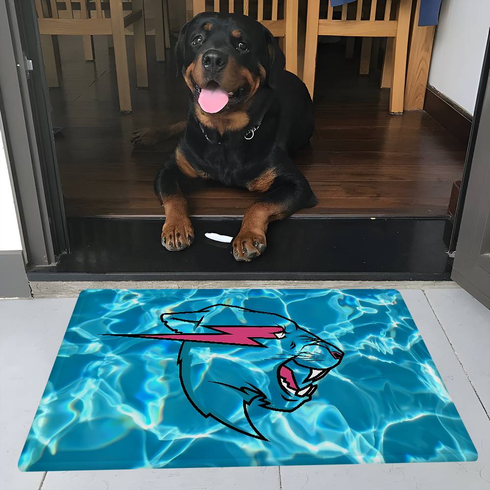 Individual Creato Mr-B-Beast Hallway Carpet Washable Non-Slip Living Room Sofa Chairs Area Mat Kitchen Doormat Area Rug