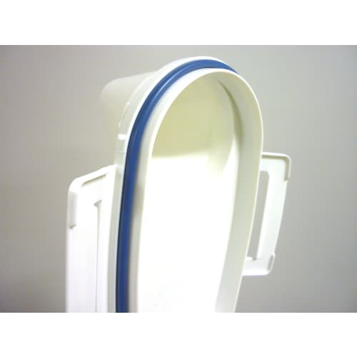 Asvel Rice Container, Tightly Sealed, Airtight, Refrigerator Storage, 2kg, White, Maintains Freshness, A7509