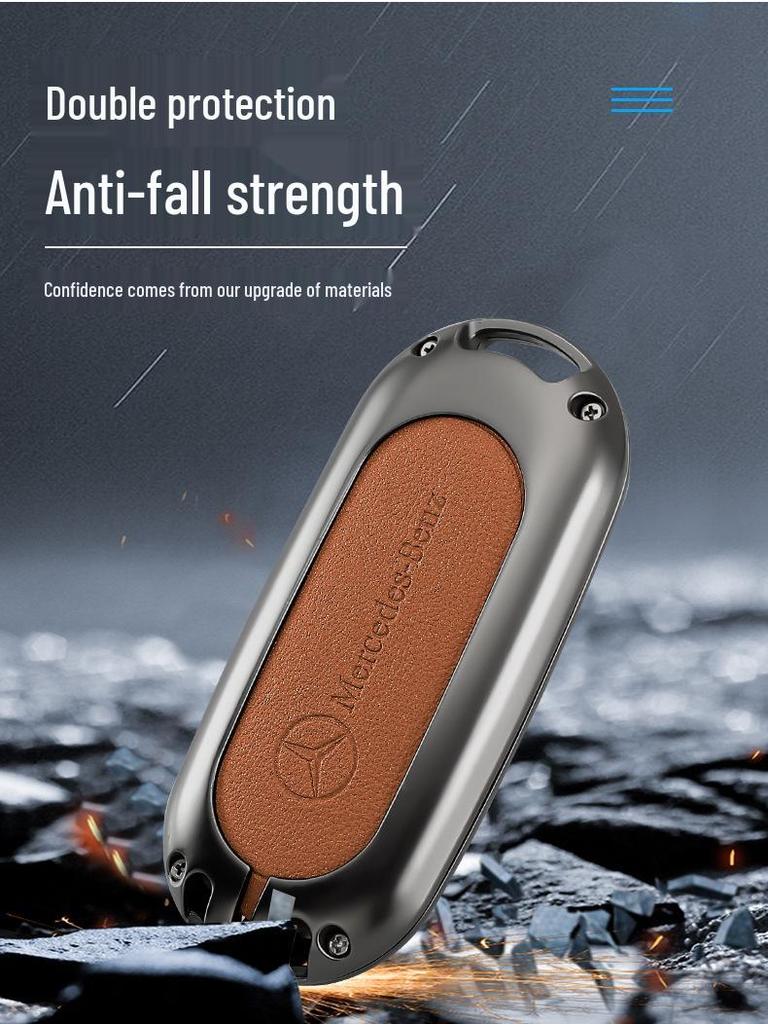 Mercedes-Benz GLC300L/C260L/E300L/C200L/GLB Key Cover with Buckle