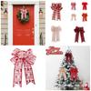 Bow Tree Christmas Decoration Diy Pendant Xmas Party Home Ornament Gifts Holiday
