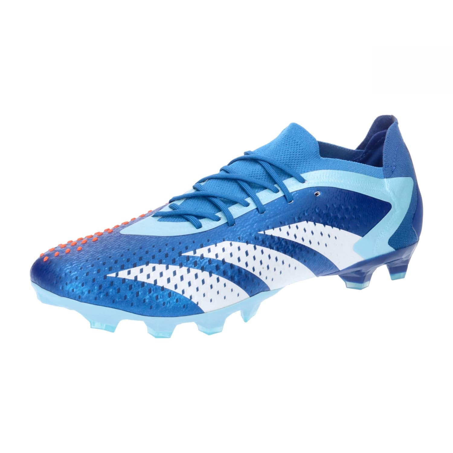 

ADIDAS Predator L AG IE9453 Soccer Size Bright Royal x Footwear White x Bliss Blue Accuracy.1 Cleats, 24.5,