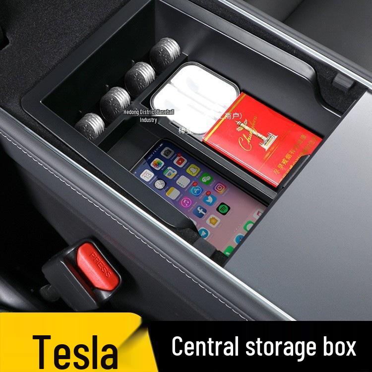 Tesla Model 3/Y Center Console Armrest Storage Organizer