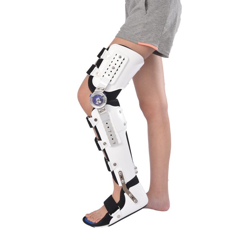 Plastknä- och fotledsstöd med ledstöd