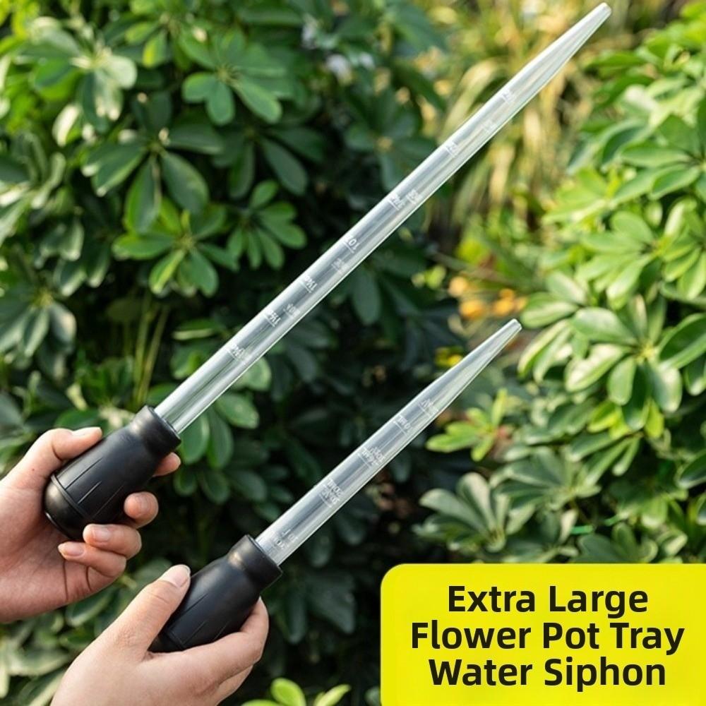 Transparent Plant Water Remover Detachable Water Pumping Processor  Indoor Plant