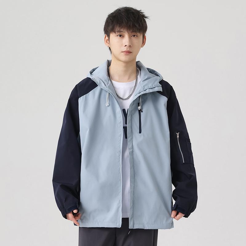 Men's Hooded Jacket: Autumn/Winter 2025, Plus Velvet, Trendy American Style, Outdoor Mountaineering, Casual Workwear.